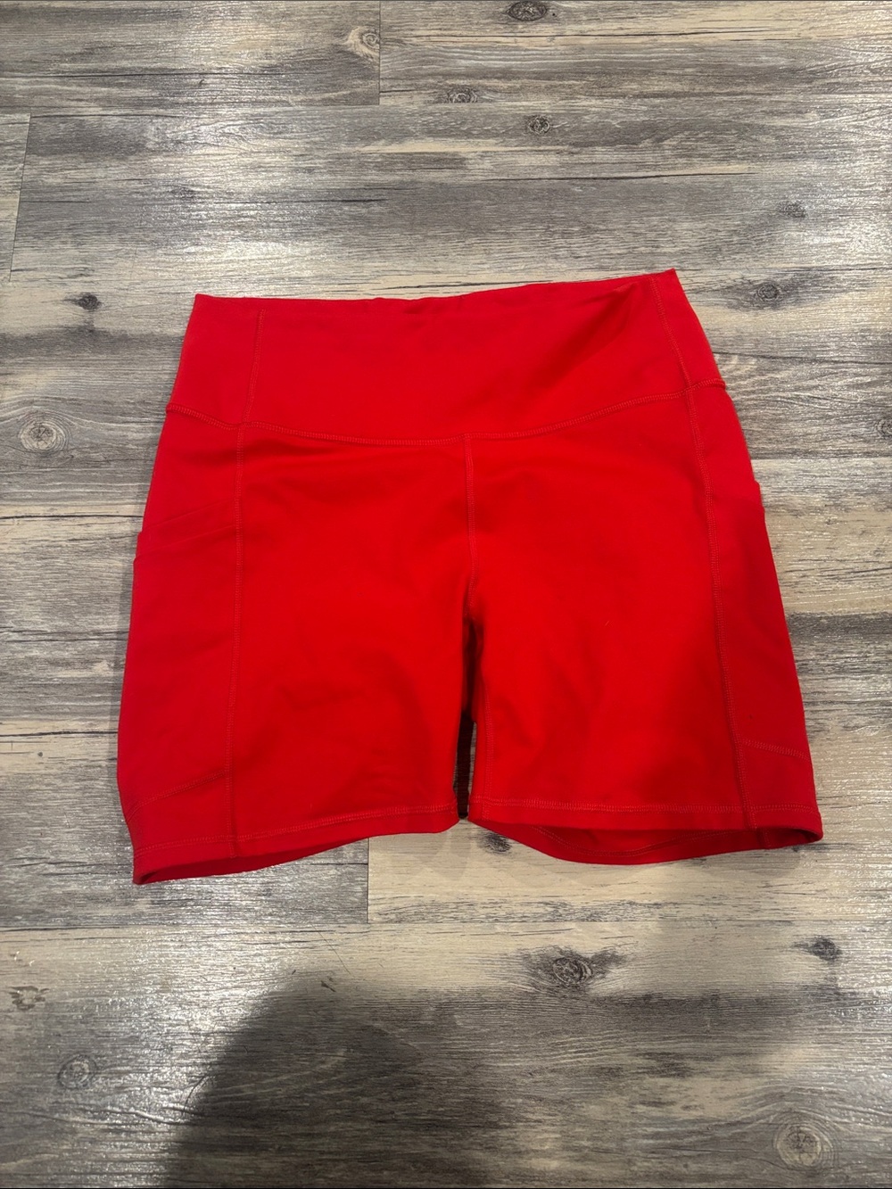 Fabletics red shorts size large